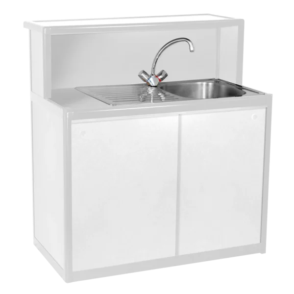 Bar with sink