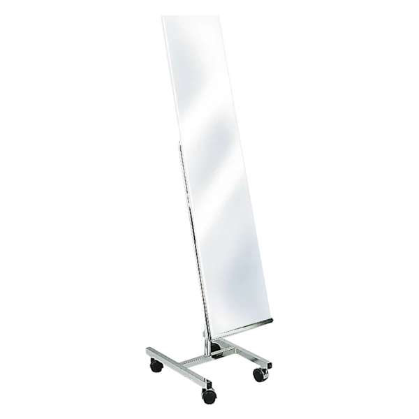 Mirror on castors